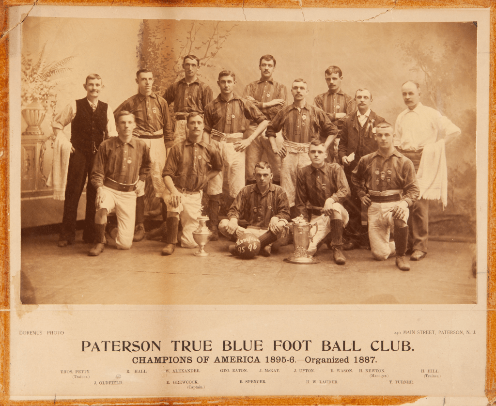 Paterson True Blues, AFA Cup Champions (1896), source: Brian Bunk 